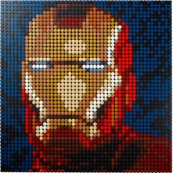 Lego Art Iron Man z wytwórni Marvel Studios 31199