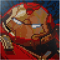 Lego Art Iron Man z wytwórni Marvel Studios 31199