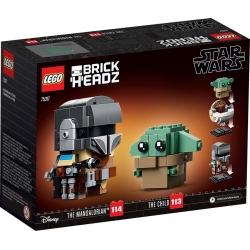 Lego BrickHeadz Mandalorianin™ i Dziecko 75317
