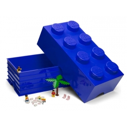 Lego Storage Brick 8 Niebieski