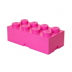 Lego Storage Brick 8 Różowy