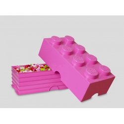 Lego Storage Brick 8 Różowy