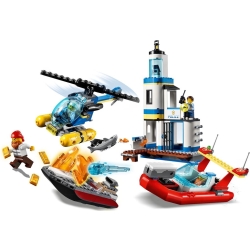 Lego City Akcja nadmorskiej policji i strażaków 60308