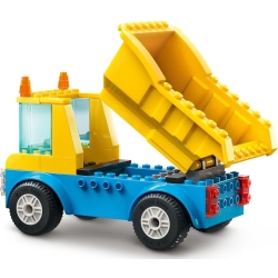Lego City Ciężarówki i dźwig z kulą wyburzeniową 60391