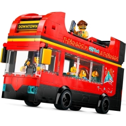 Lego City Czerwony, piętrowy autokar 60407