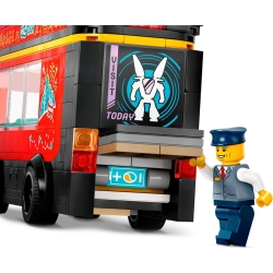 Lego City Czerwony, piętrowy autokar 60407