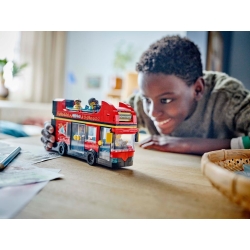 Lego City Czerwony, piętrowy autokar 60407