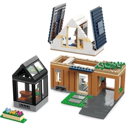 Lego City Domek rodzinny i samochód elektryczny 60398