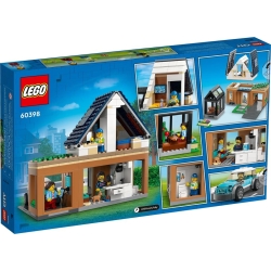 Lego City Domek rodzinny i samochód elektryczny 60398