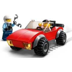 Lego City Motocykl policyjny – pościg za samochodem 60392