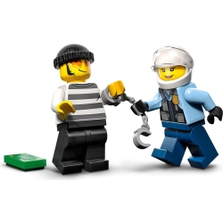 Lego City Motocykl policyjny – pościg za samochodem 60392