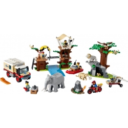 Lego City Obóz ratowników dzikich zwierząt 60307