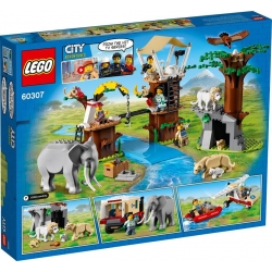 Lego City Obóz ratowników dzikich zwierząt 60307
