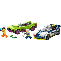 Lego City Pościg radiowozu za muscle carem 60415