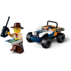Lego City Quad badacza dżungli z pandą czerwoną 60424