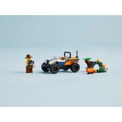 Lego City Quad badacza dżungli z pandą czerwoną 60424