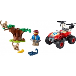 Lego City Quad ratowników dzikich zwierząt 60300