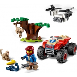 Lego City Quad ratowników dzikich zwierząt 60300