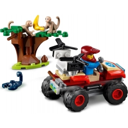 Lego City Quad ratowników dzikich zwierząt 60300