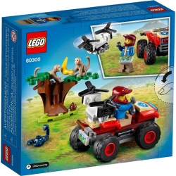 Lego City Quad ratowników dzikich zwierząt 60300