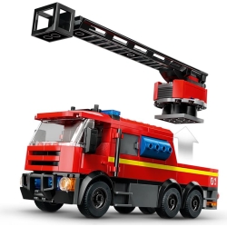 Lego City Remiza strażacka z wozem strażackim 60414