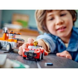 Lego City Samochód pomocy drogowej i naprawa sportowego auta 60435