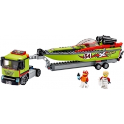 Lego City Transporter łodzi wyścigowej 60254