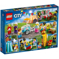 Lego City Wesołe miasteczko - zestaw minifigurek 60234