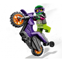 Lego City Wheelie na motocyklu kaskaderskim 60296