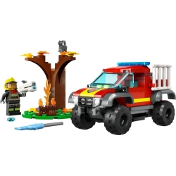 Lego City Wóz strażacki 4x4 - misja ratunkowa 60393