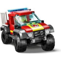 Lego City Wóz strażacki 4x4 - misja ratunkowa 60393