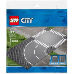 Lego City Zakręt i skrzyżowanie 60237