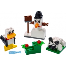 Lego Classic Kreatywne białe klocki 11012