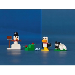 Lego Classic Kreatywne białe klocki 11012