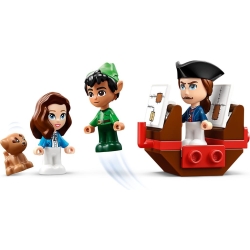 Lego Disney Książka z przygodami Piotrusia Pana i Wendy 43220