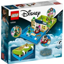 Lego Disney Książka z przygodami Piotrusia Pana i Wendy 43220
