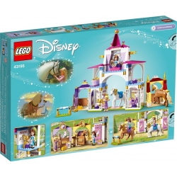 Lego Disney Princess Królewskie stajnie Belli i Roszpunki 43195