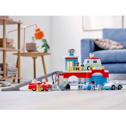 Lego Duplo Parking piętrowy i myjnia samochodowa 10948