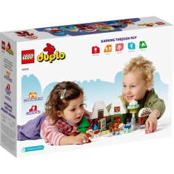 Lego Duplo Piernikowy domek Świętego Mikołaja 10976