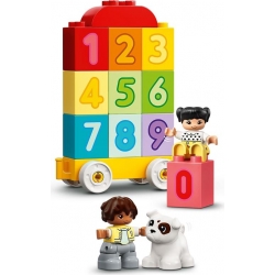 Lego Duplo Pociąg z cyferkami - nauka liczenia 10954