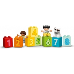 Lego Duplo Pociąg z cyferkami - nauka liczenia 10954