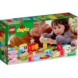 Lego Duplo Pociąg z cyferkami - nauka liczenia 10954