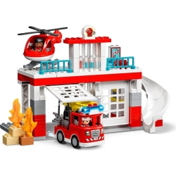 Lego Duplo Remiza strażacka i helikopter 10970