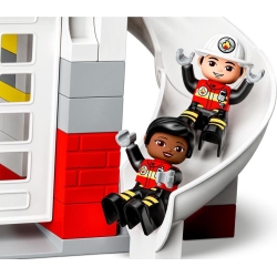 Lego Duplo Remiza strażacka i helikopter 10970