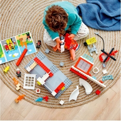 Lego Duplo Remiza strażacka i helikopter 10970