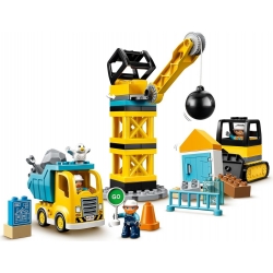 Lego Duplo Rozbiórka kulą wyburzeniową 10932