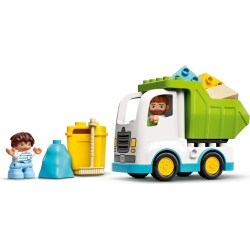 Lego Duplo Śmieciarka i recykling 10945