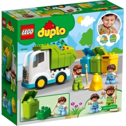 Lego Duplo Śmieciarka i recykling 10945