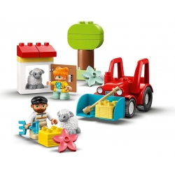 Lego Duplo Traktor i zwierzęta gospodarskie 10950