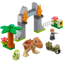 Lego Duplo Ucieczka tyranozaura i triceratopsa 10939